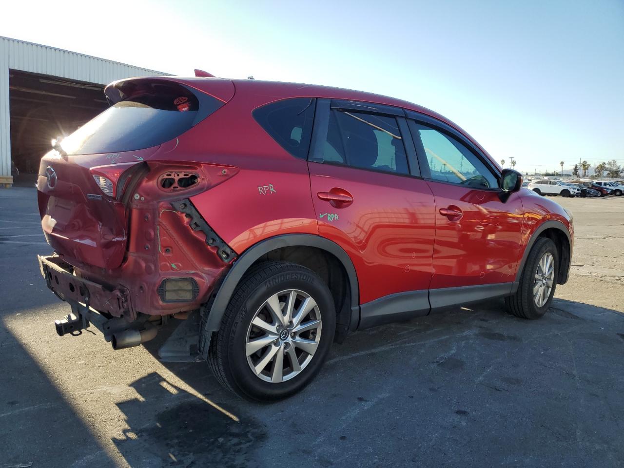 2016 Mazda CX-5 VIN JM3KE4BY8G0747805 Copart auction photo, rear end damage thumbnail 3