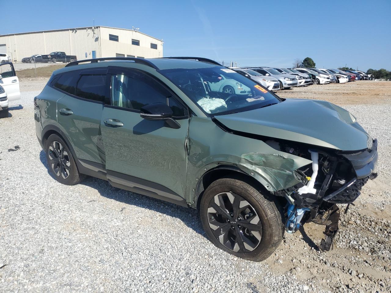 2023 KIA Sportage VIN 5XYK6CAF8PG021372 Copart auction photo, front end damage thumbnail 4