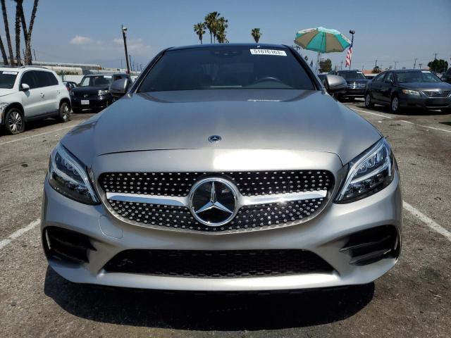 2020 Mercedes-Benz C-klasse VIN 55SWF8DB7LU329558 Copart auction photo, front end damage thumbnail 5