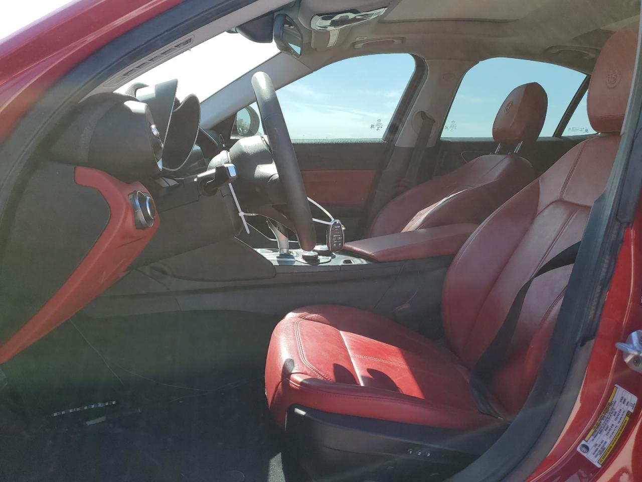 2017 Alfa Romeo Giulia VIN ZARFAEBN5H7536786 Copart auction photo, rear end damage thumbnail 7