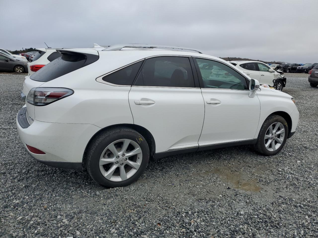 2010 Lexus RX VIN 2T2ZK1BA8AC002854 Copart auction photo, side damage thumbnail 3
