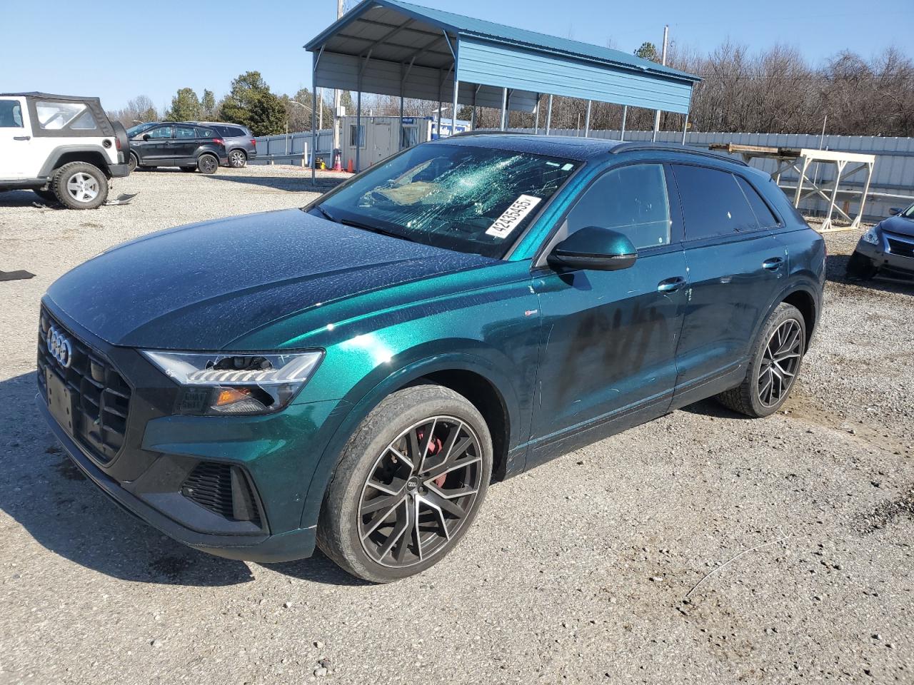 2019 Audi Q8 VIN WA1FVAF14KD039343 - Copart auction photo