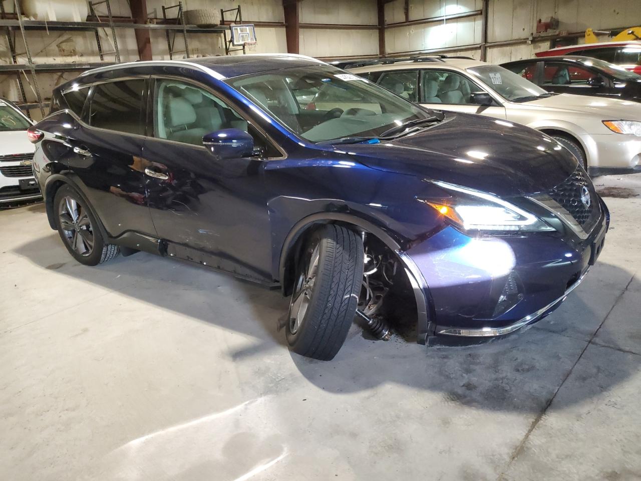 2024 Nissan Murano VIN 5N1AZ2DS2RC122111 Copart auction photo, front end / undercarriage damage thumbnail 4