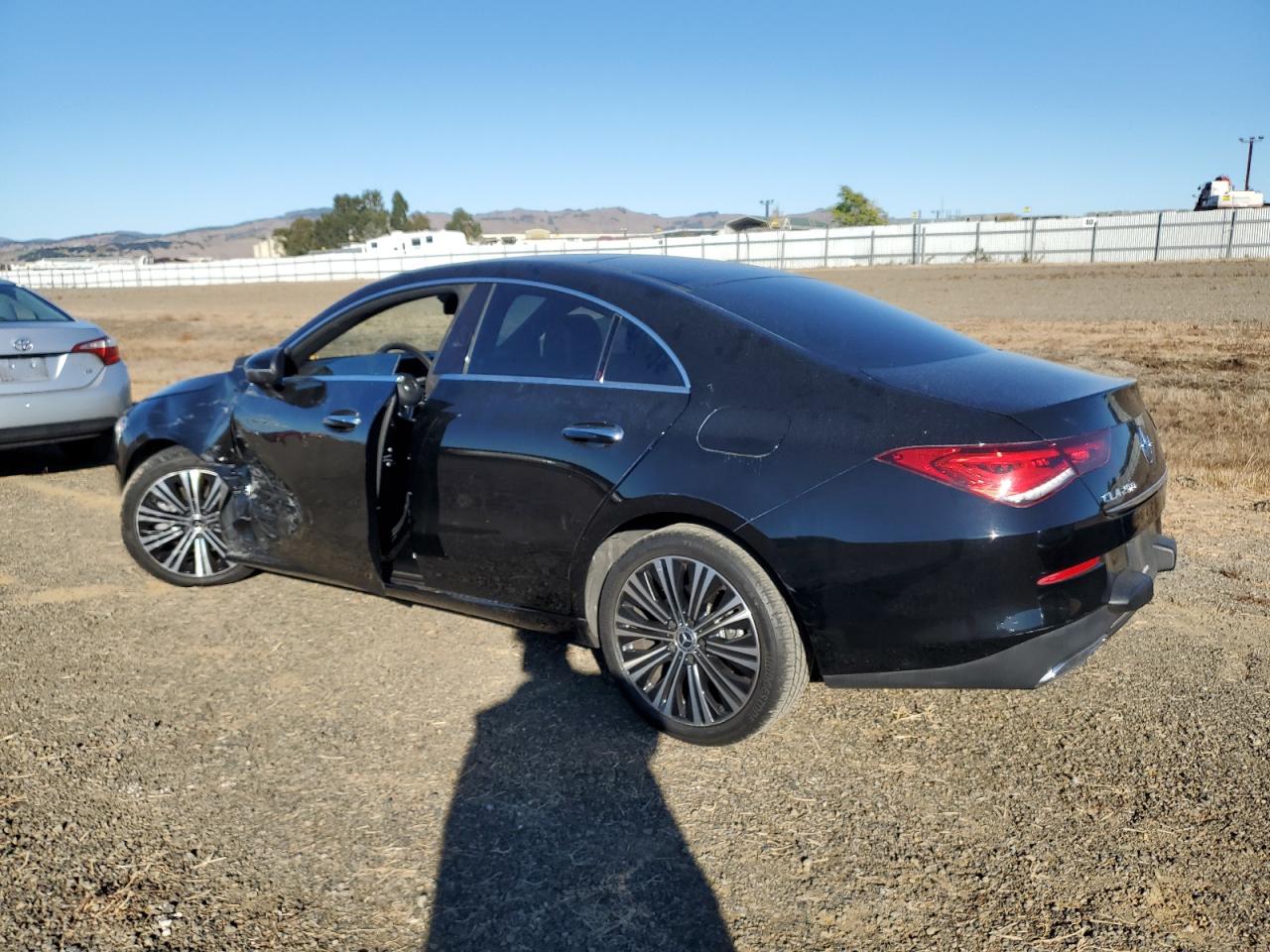 2021 Mercedes-Benz CLA-klasse VIN W1K5J4GB0MN224403 Copart auction photo, side / undercarriage damage thumbnail 2