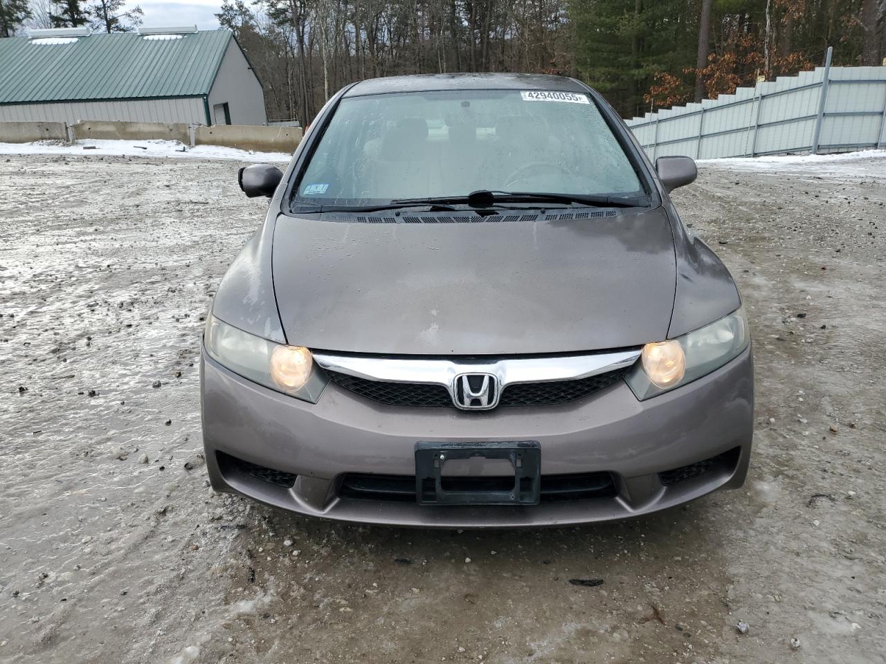 2010 Honda Civic VIN 2HGFA1F54AH537193 Copart auction photo, side / undercarriage damage thumbnail 5