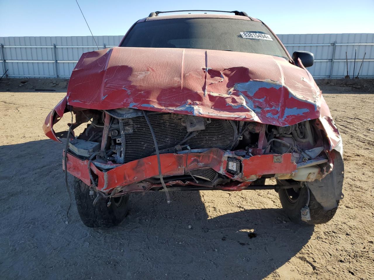 1999 Jeep Grand Cherokee VIN 1J4GW58S3XC534838 Copart auction photo, front end damage thumbnail 5