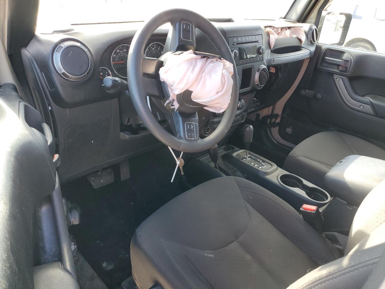 2018 Jeep Wrangler VIN 1C4AJWAG1JL800872 Copart auction photo, front end / mechanical damage thumbnail 8