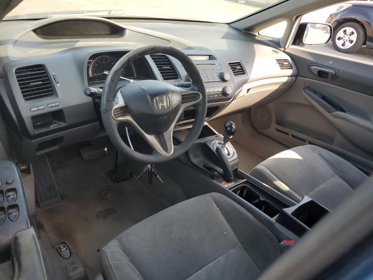 2010 Honda Civic VIN 2HGFA1F39AH527905 Copart auction photo, side damage thumbnail 8