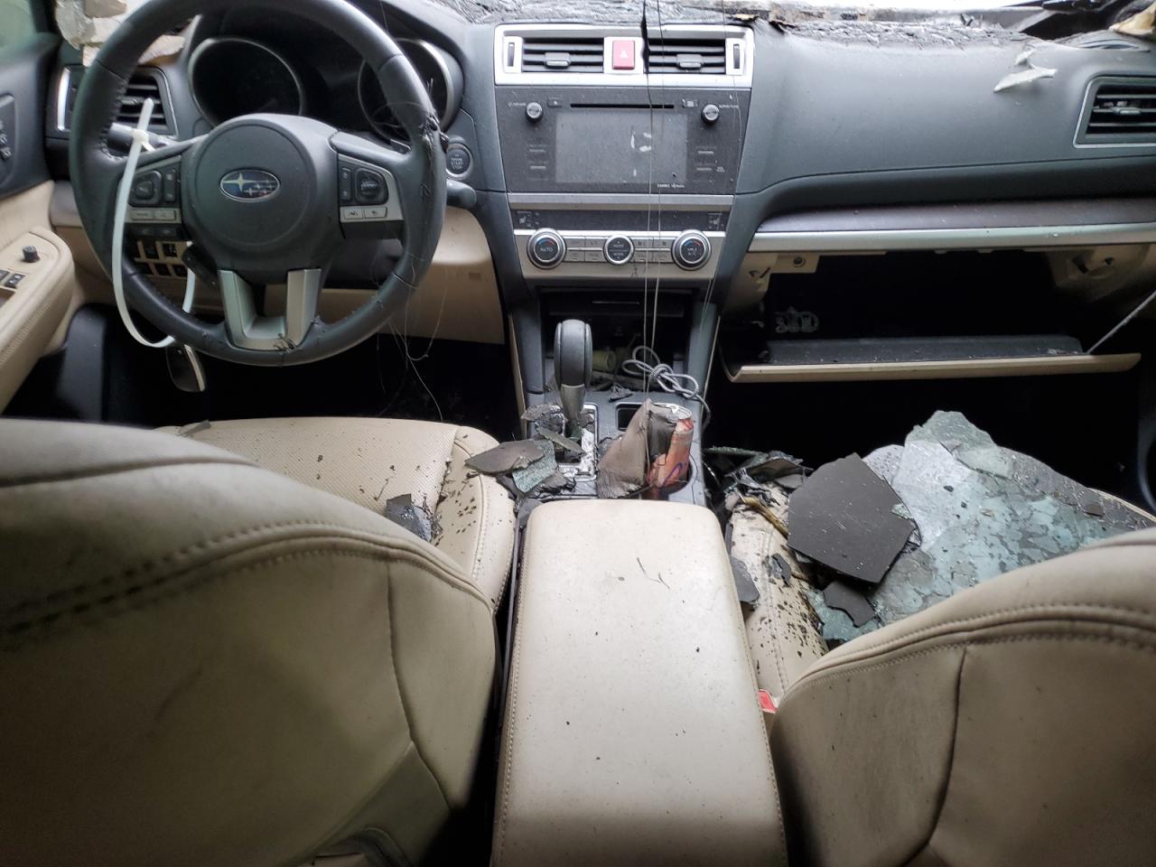 2017 Subaru Outback VIN 4S4BSANC3H3412933 Copart auction photo, burn - engine / mechanical damage thumbnail 8
