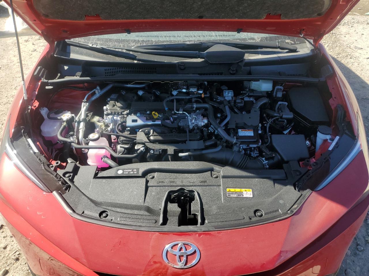 2024 Toyota Prius VIN JTDACAAU9R3036414 Copart auction photo, side / rear end damage thumbnail 11