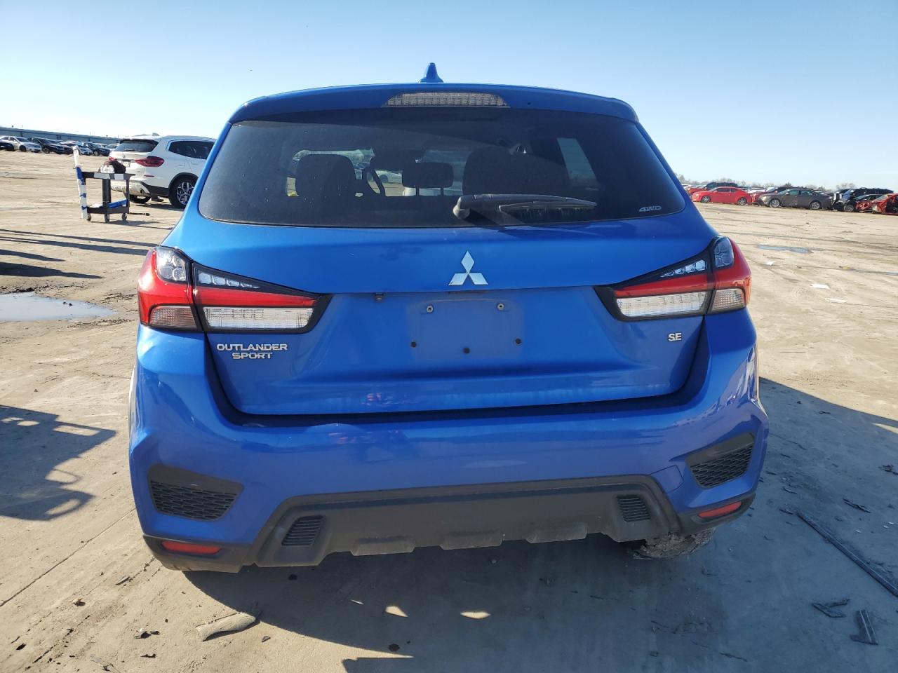 2020 Mitsubishi Outlander VIN JA4AR3AU2LU023817 Copart auction photo, side / hail damage thumbnail 6