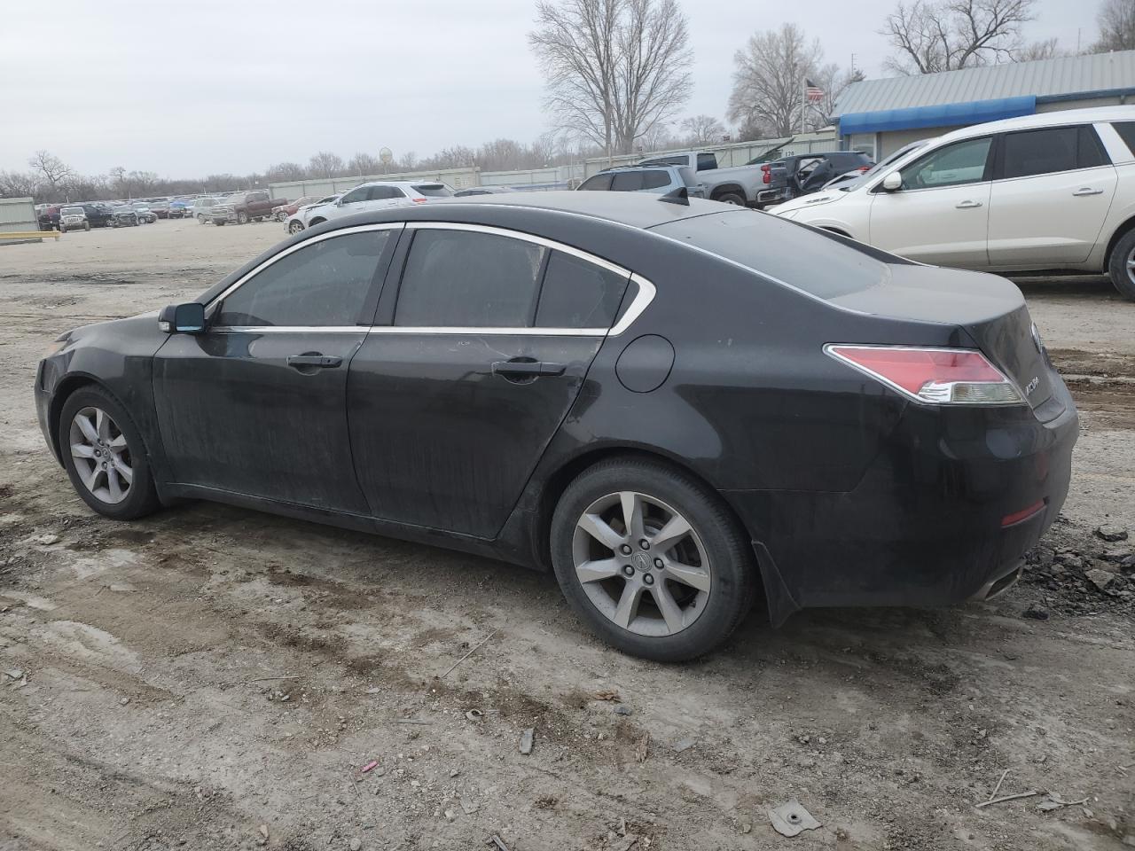 2012 Acura TL VIN 19UUA8F25CA039477 Copart auction photo, top/roof damage thumbnail 2