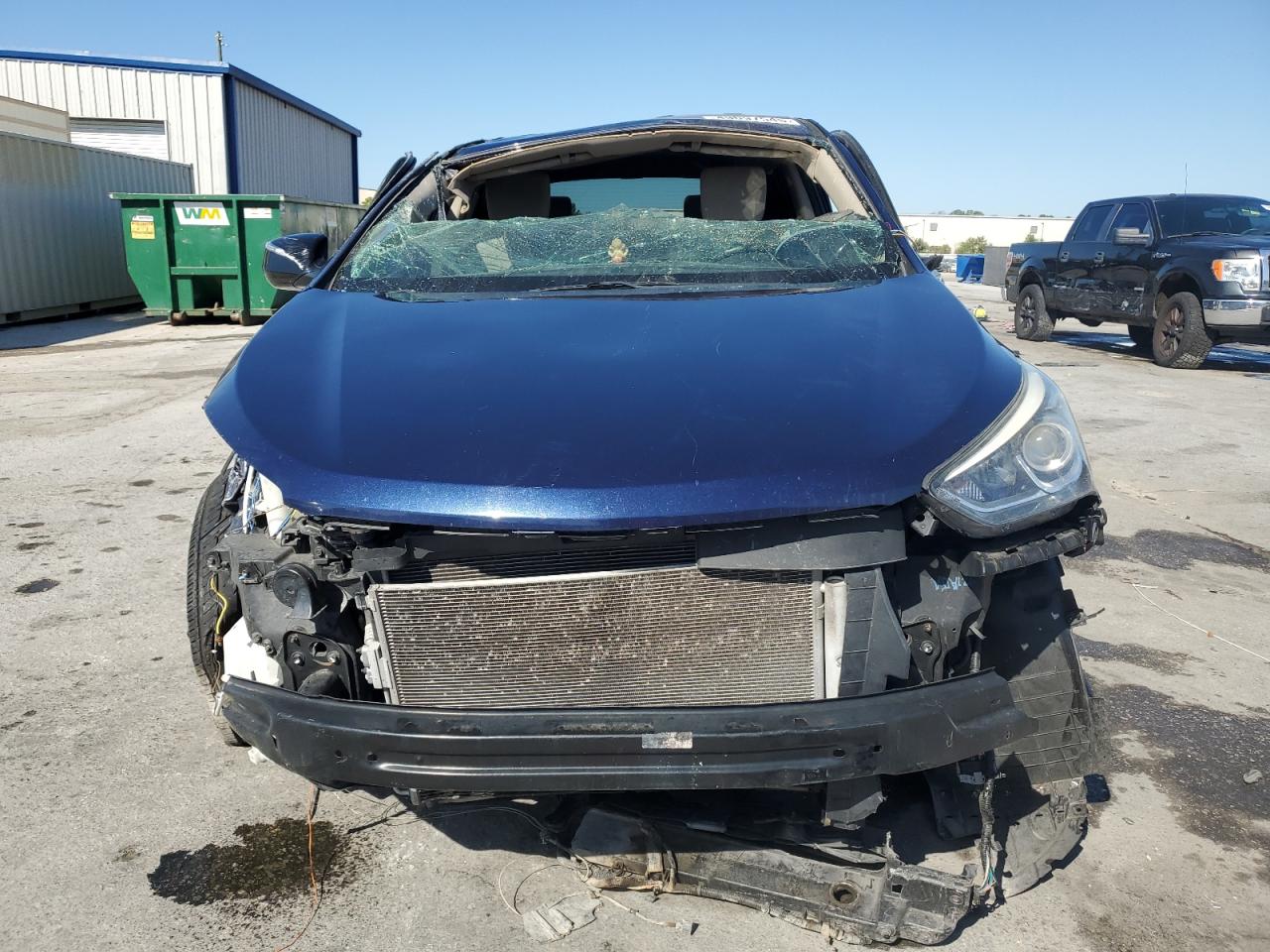 2018 Hyundai Santa Fe VIN 5XYZT3LBXJG511126 Copart auction photo, rollover damage thumbnail 5