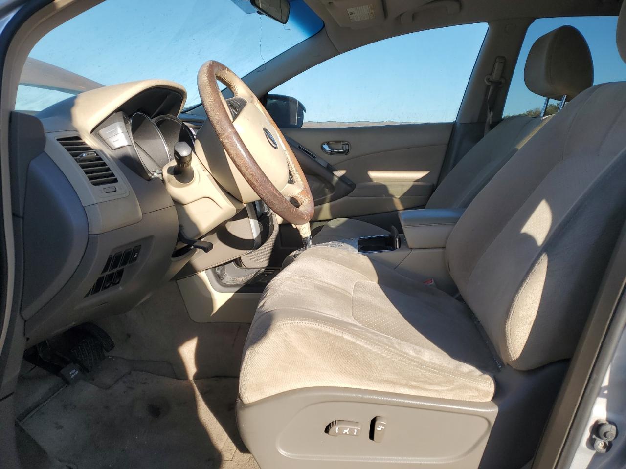 2009 Nissan Murano VIN JN8AZ18W19W119831 Copart auction photo, all over damage thumbnail 7