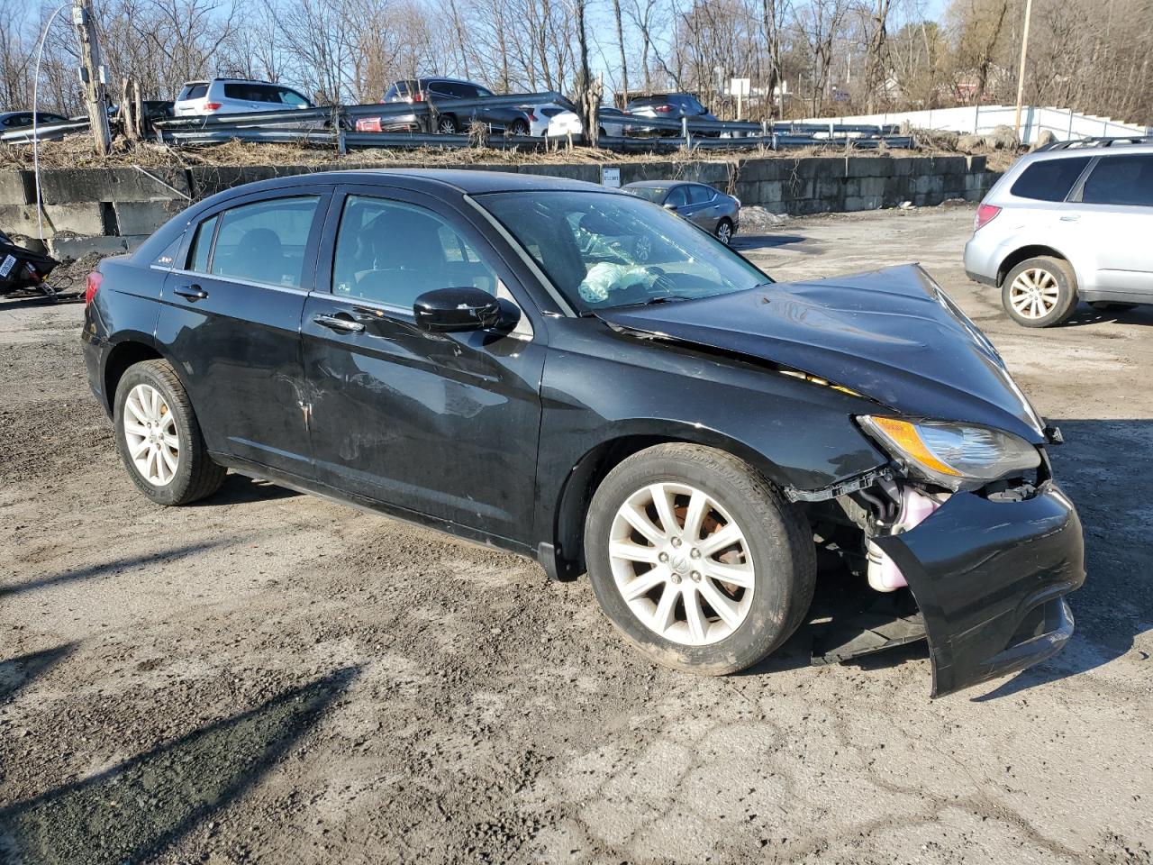 2013 Chrysler 200 VIN 1C3CCBBB3DN683405 Copart auction photo, all over damage thumbnail 4
