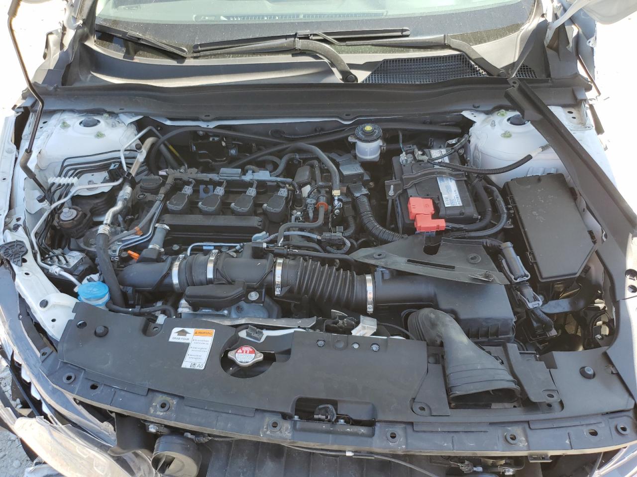 2022 Honda Accord VIN 1HGCV1F45NA081515 Copart auction photo, front end / side damage thumbnail 12