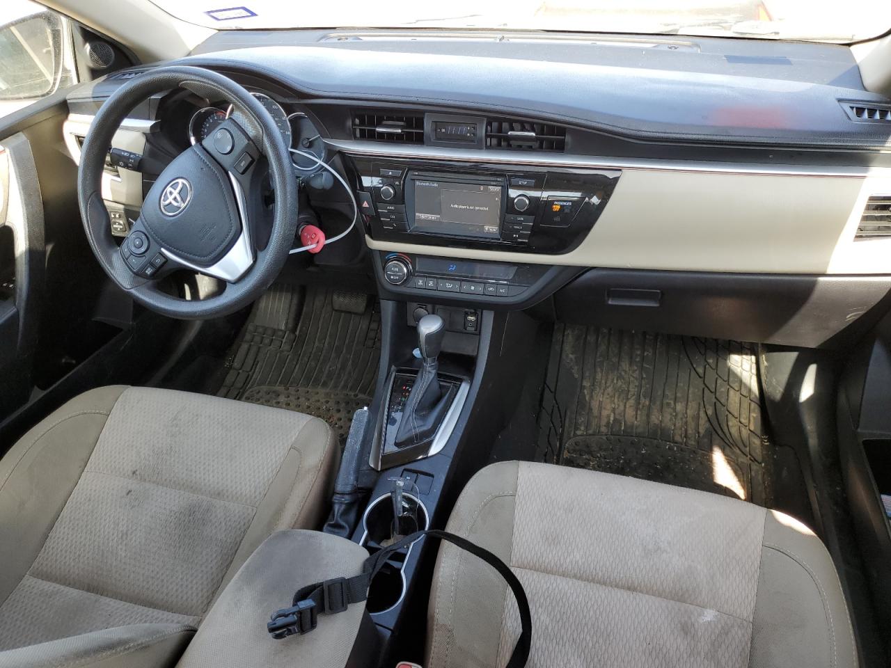 2015 Toyota Corolla VIN 2T1BURHEXFC466874 Copart auction photo, side / minor dent/scratches damage thumbnail 8