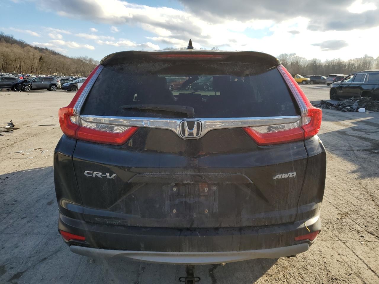 2018 Honda CR-V VIN 7FARW2H84JE064481 Copart auction photo, front end / rear end damage thumbnail 6