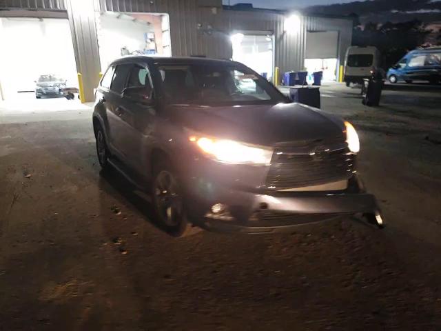 2016 Toyota Highlander VIN 5TDYKRFH4GS153289 Copart auction photo, front end / side damage thumbnail 12