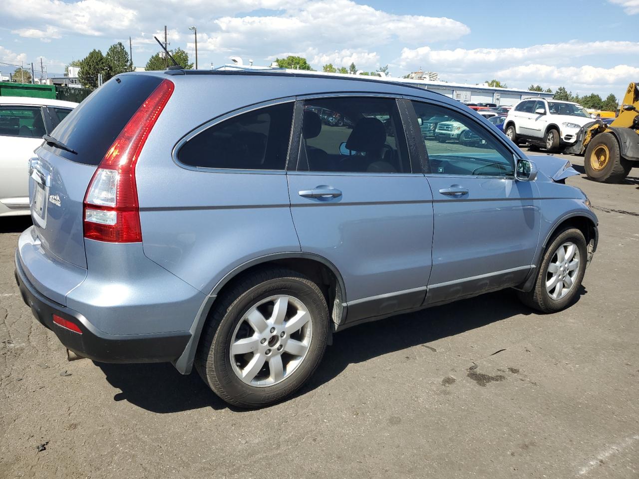 2008 Honda CR-V VIN 5J6RE48758L051385 Copart auction photo, front end damage thumbnail 3