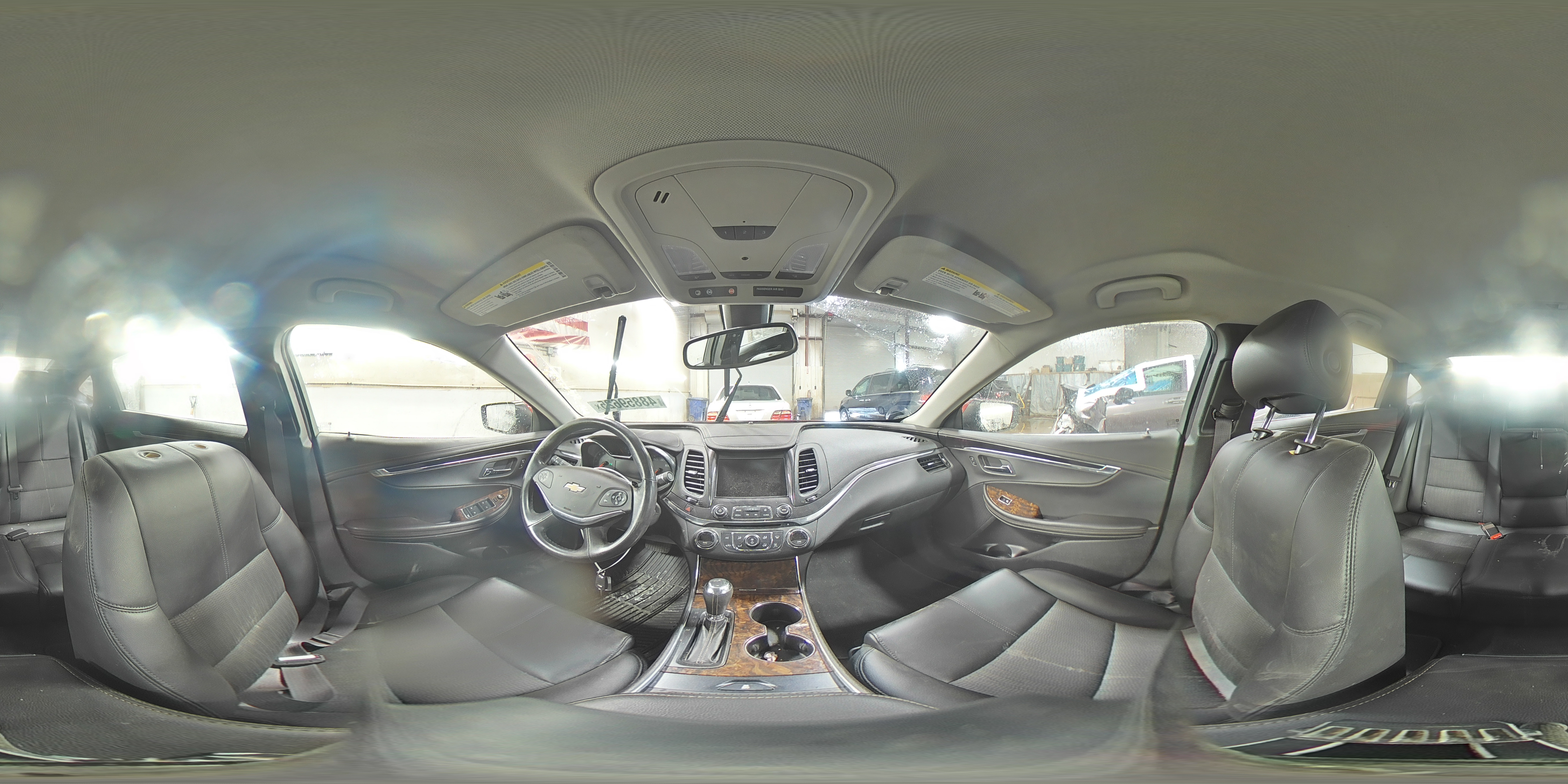 2014 Chevrolet Impala VIN 2G1125S30E9233997 Copart auction photo, rear end / front end damage thumbnail 15