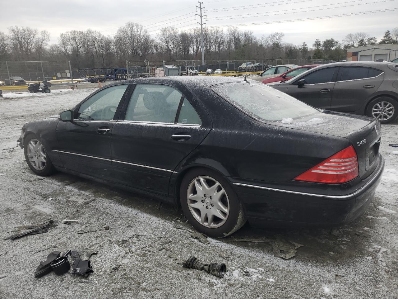 2003 Mercedes-Benz S-klasse VIN WDBNG70JX3A368203 Copart auction photo, front end damage thumbnail 2