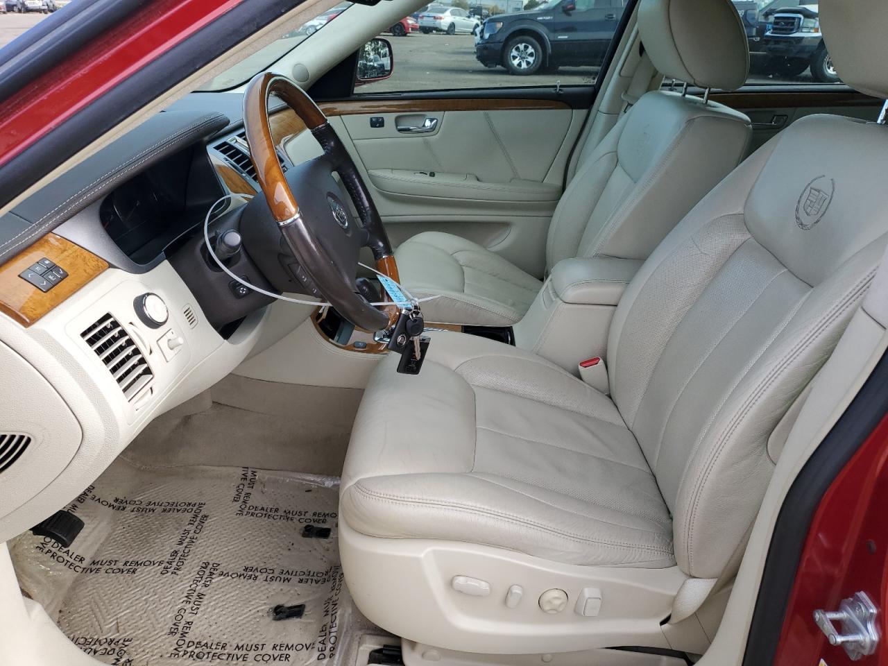 2011 Cadillac DTS VIN 1G6KP5ES0BU120844 Copart auction photo, front end / hail damage thumbnail 7