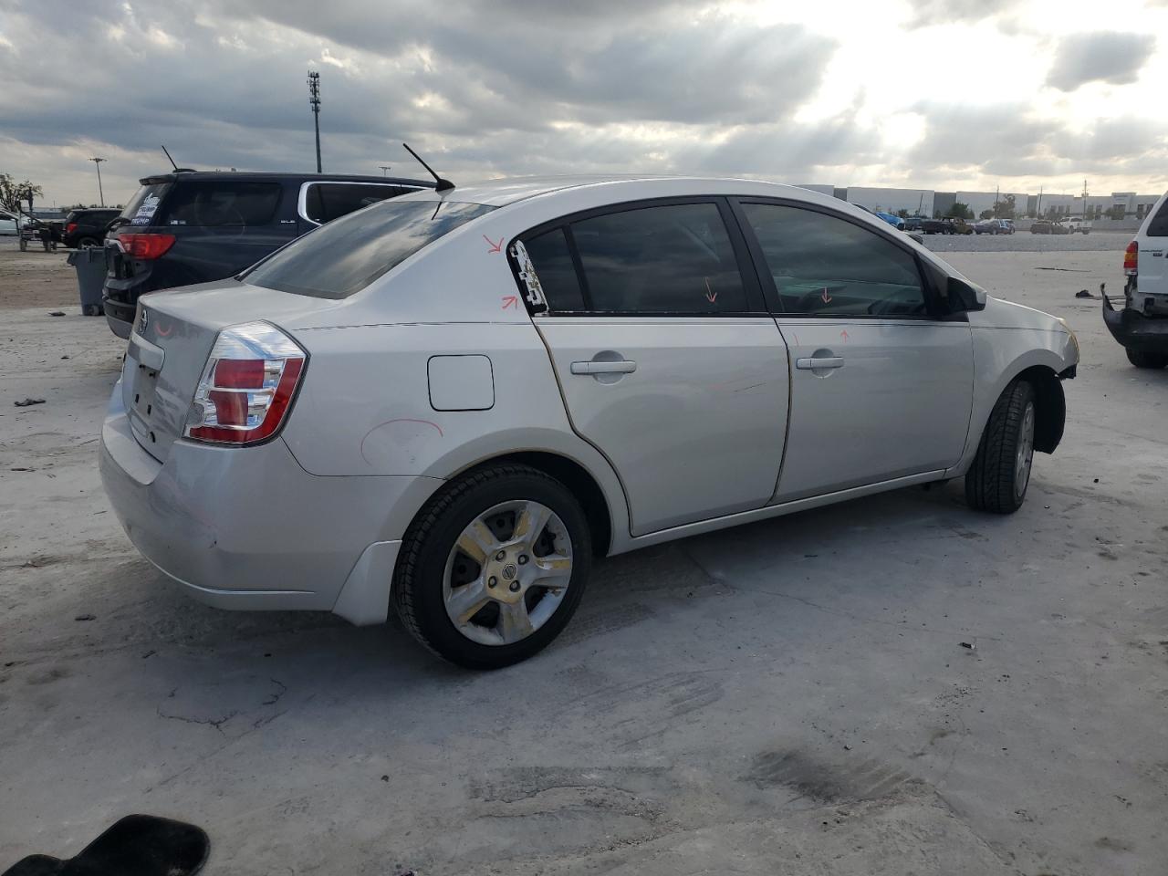 2008 Nissan Sentra VIN 3N1AB61E58L732038 Copart auction photo, front end damage thumbnail 3