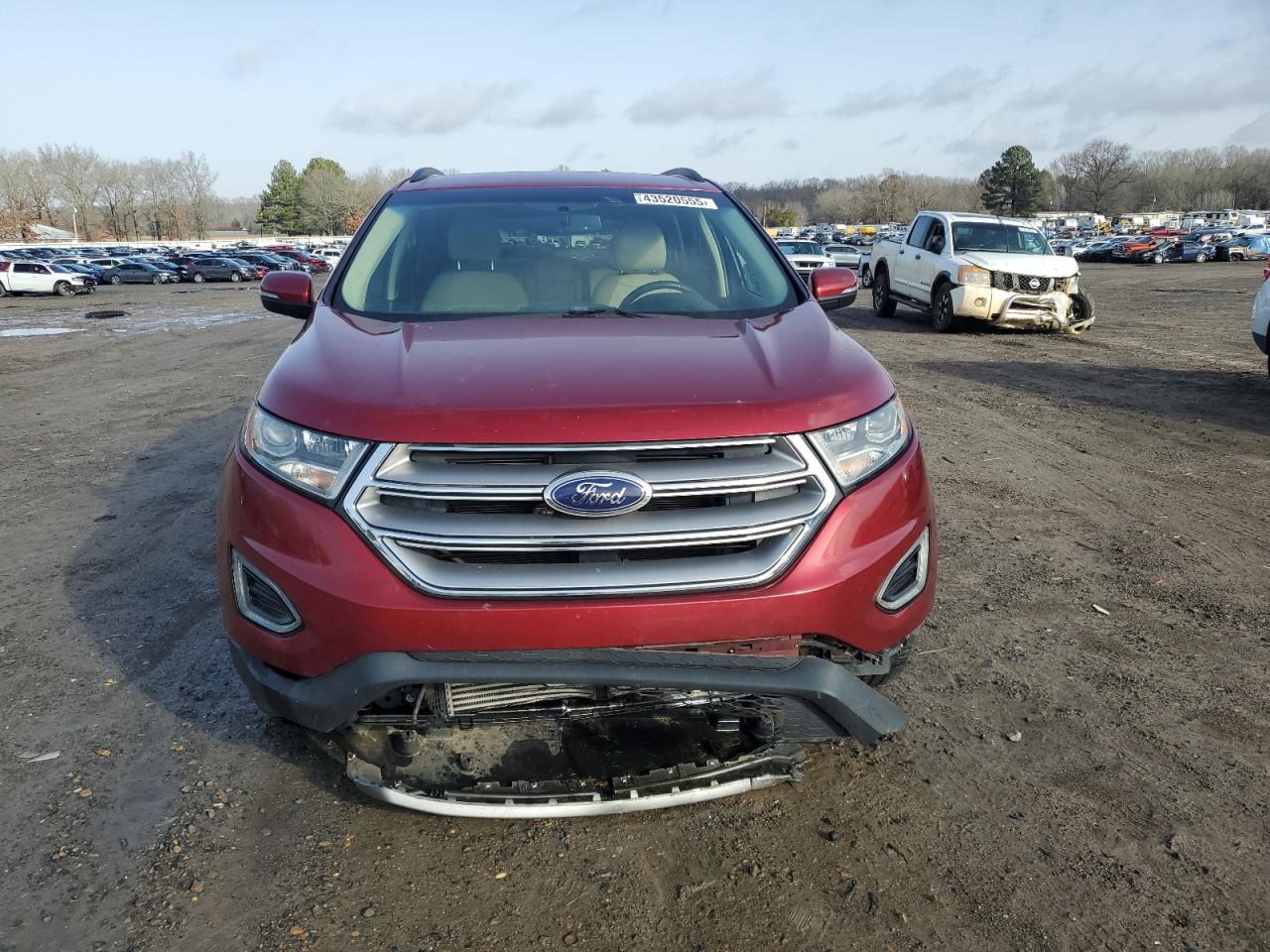 2017 Ford Edge VIN 2FMPK3J93HBB25460 Copart auction photo, mechanical / front end damage thumbnail 5
