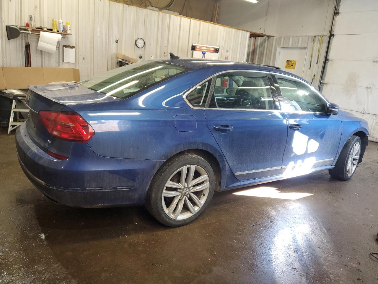 2016 Volkswagen Passat VIN 1VWCM7A34GC026142 Copart auction photo, burn - engine / front end damage thumbnail 3