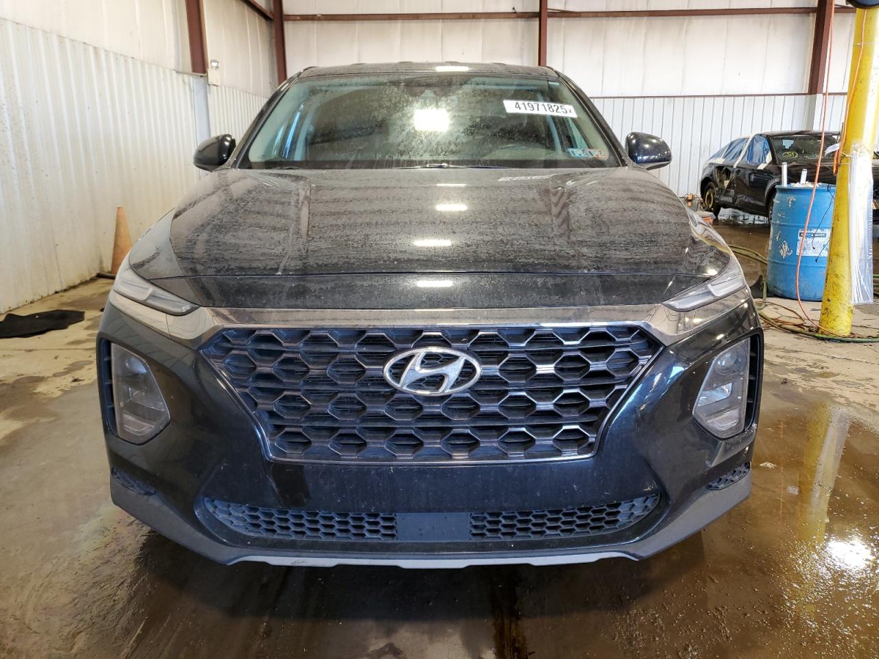 2019 Hyundai Santa Fe VIN 5NMS2CAD4KH030451 Copart auction photo, side / rear end damage thumbnail 5