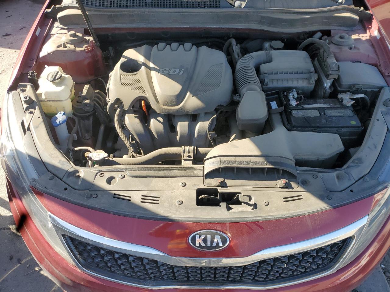 2013 KIA Optima VIN 5XXGM4A71DG188120 Copart auction photo, vandalism damage thumbnail 11