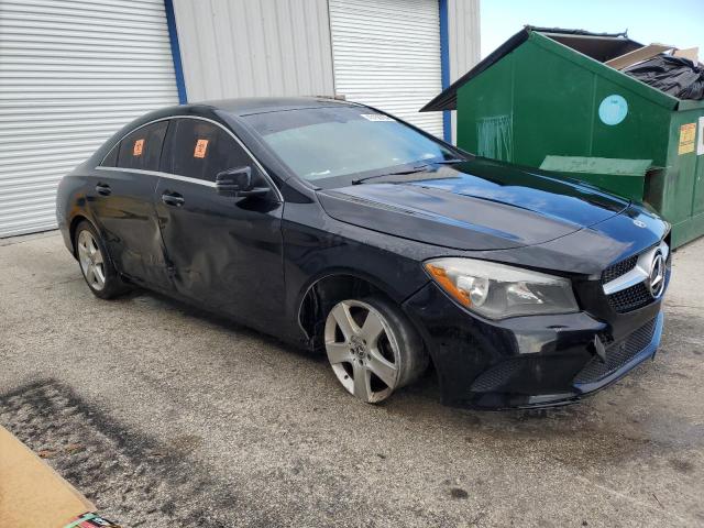 2018 Mercedes-Benz CLA-klasse VIN WDDSJ4EB9JN610013 Copart auction photo, side / front end damage thumbnail 4