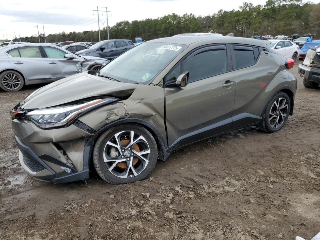 2021 Toyota C-HR VIN JTNKHMBX5M1118382