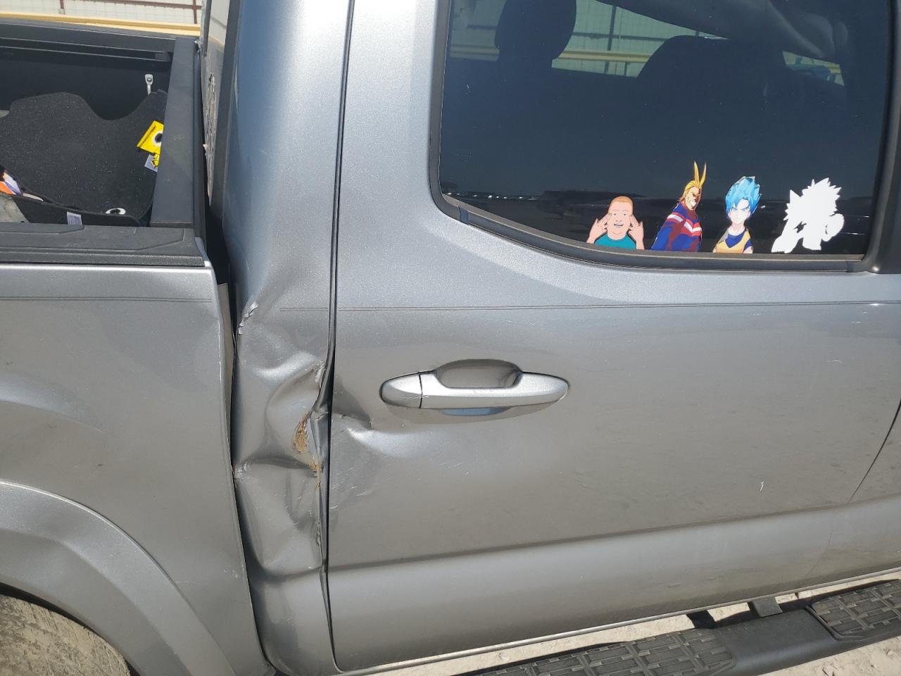 2021 Toyota Tacoma VIN 5TFAZ5CN7MX106862 Copart auction photo, all over damage thumbnail 10