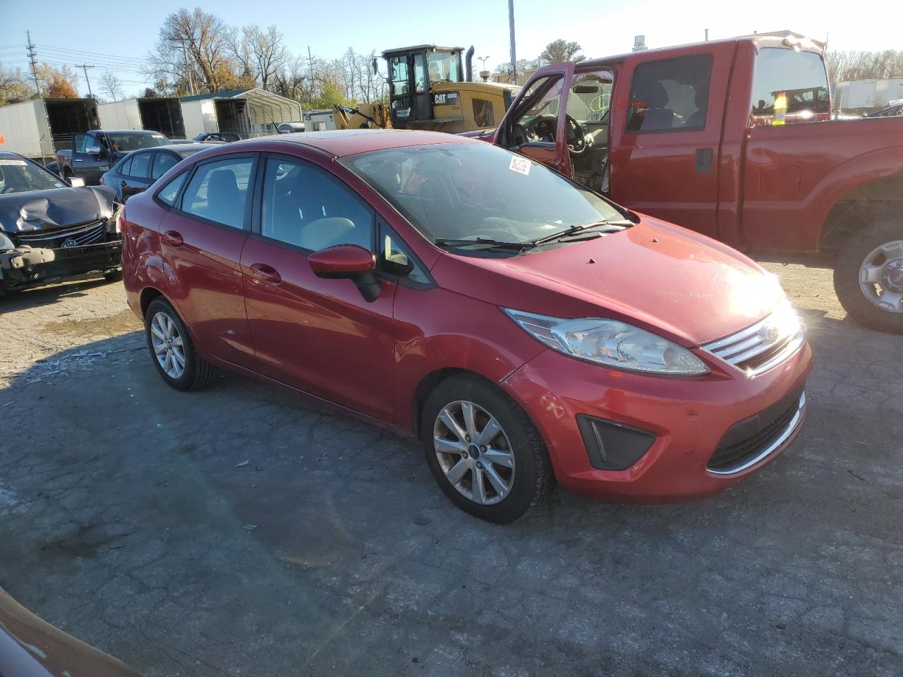 2012 Ford Fiesta VIN 3FADP4BJ3CM198817 Copart auction photo, front end damage thumbnail 4