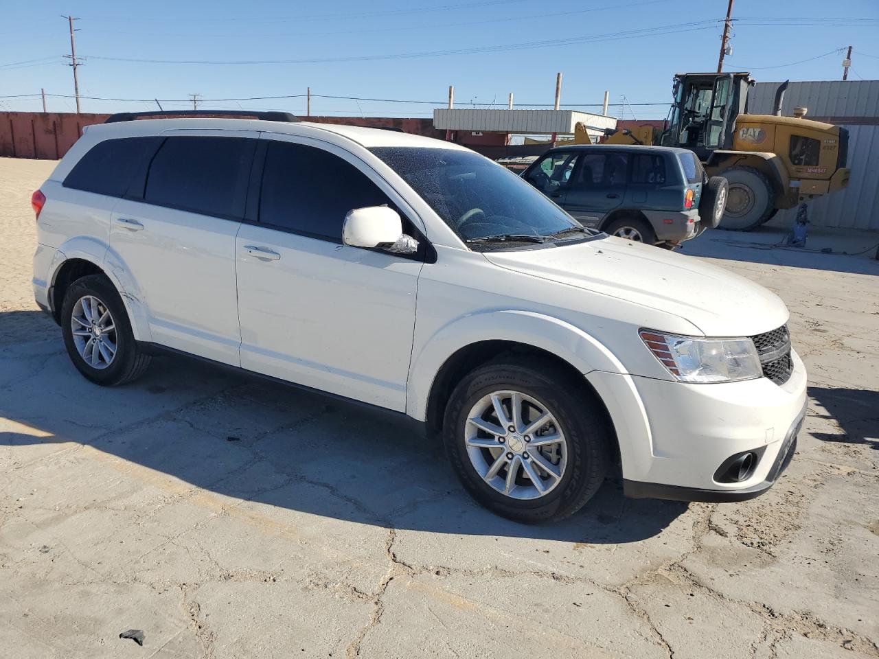 2014 Dodge Journey VIN 3C4PDCBG6ET270889 Copart auction photo, side damage thumbnail 4