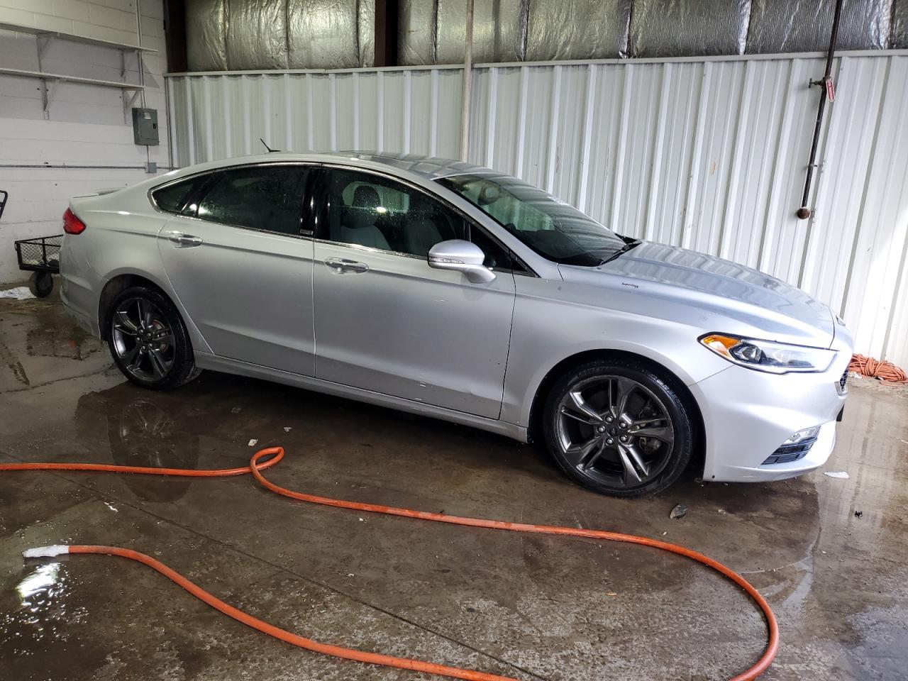 2017 Ford Fusion VIN 3FA6P0VP9HR162108 Copart auction photo, side damage thumbnail 4