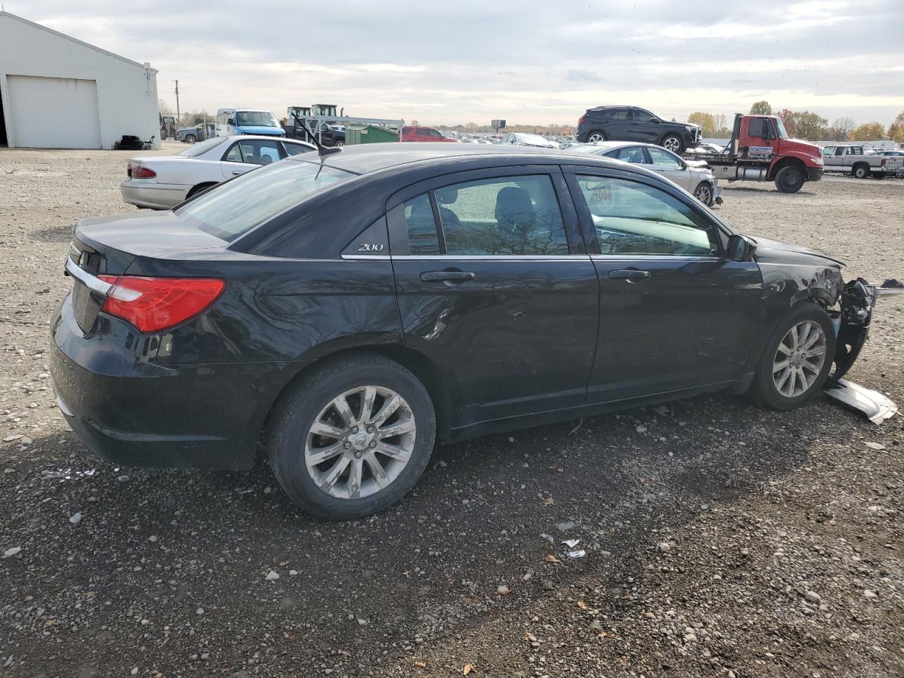 2012 Chrysler 200 VIN 1C3CCBBB8CN134779 Copart auction photo, front end / minor dent/scratches damage thumbnail 3
