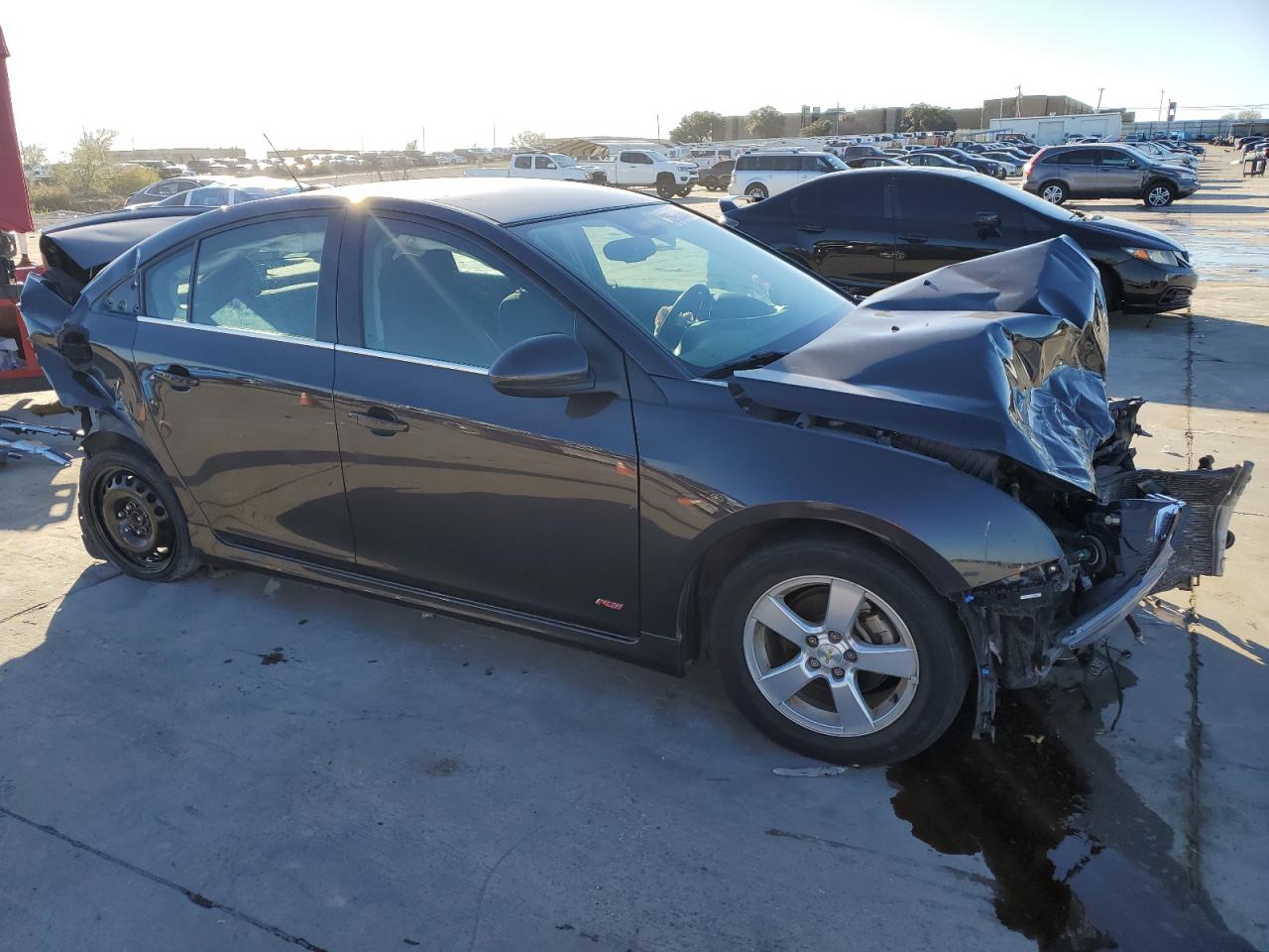 2015 Chevrolet Cruze VIN 1G1PC5SB9F7119496 Copart auction photo, rear end / front end damage thumbnail 4