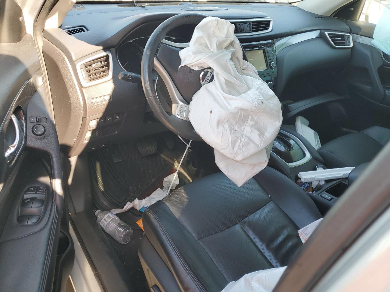 2015 Nissan Rogue VIN 5N1AT2MT8FC801144 Copart auction photo, front end damage thumbnail 8
