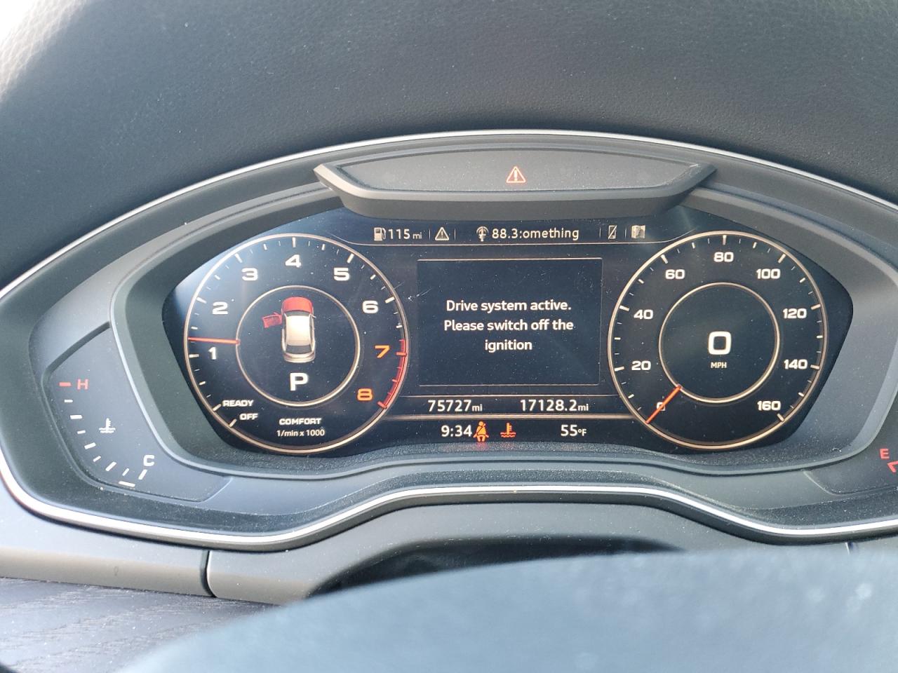 2018 Audi Q5 VIN WA1BNAFY5J2228735 Copart auction photo, front end damage thumbnail 9