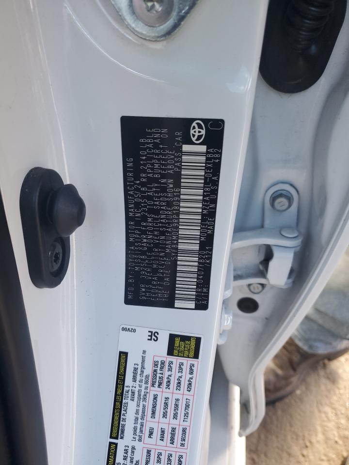 2024 Toyota Corolla VIN 5YFB4MDE9RP180916 Copart auction photo, front end damage thumbnail 13