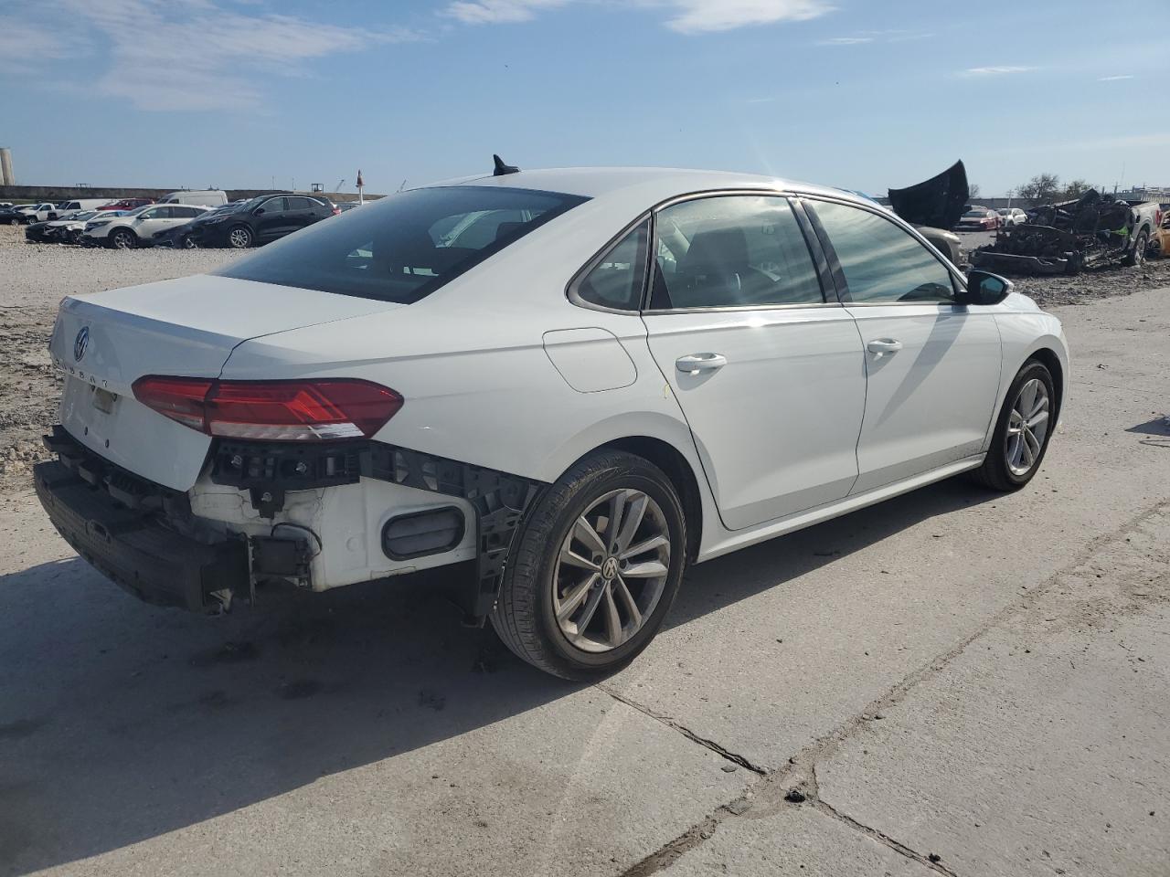 2021 Volkswagen Passat VIN 1VWAA7A35MC008857 Copart auction photo, rear end damage thumbnail 3