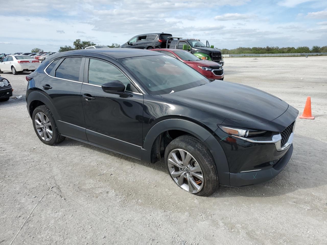 2021 Mazda CX-30 VIN 3MVDMBBL3MM245238 Copart auction photo, mechanical damage thumbnail 4