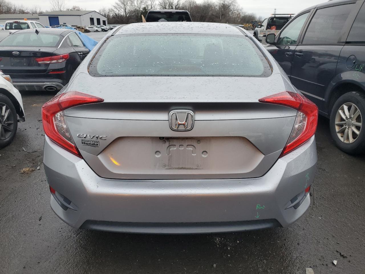 2018 Honda Civic VIN 2HGFC2F52JH546619 Copart auction photo, side damage thumbnail 6