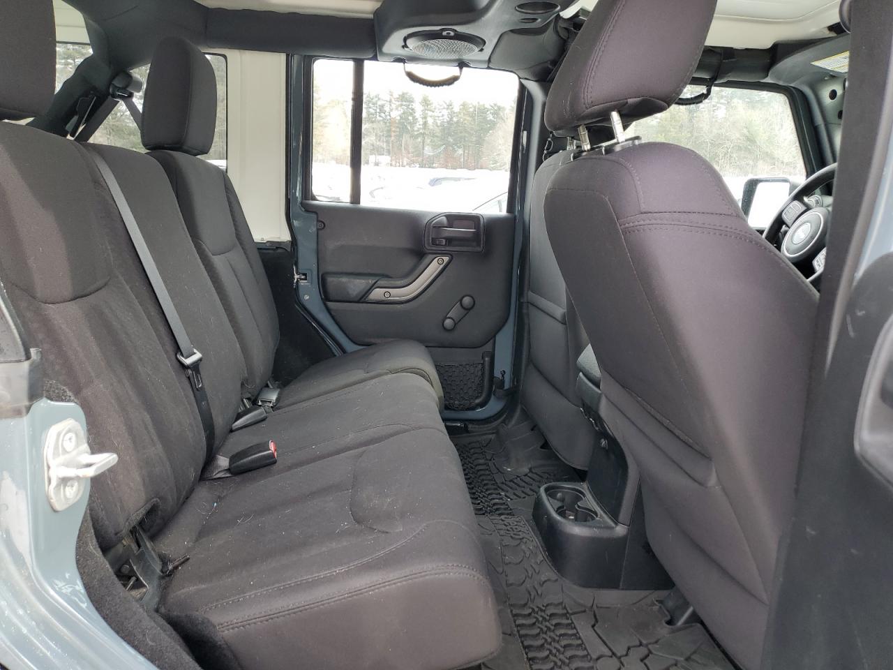 2014 Jeep Wrangler VIN 1C4BJWDG1EL187626 Copart auction photo, front end damage thumbnail 10