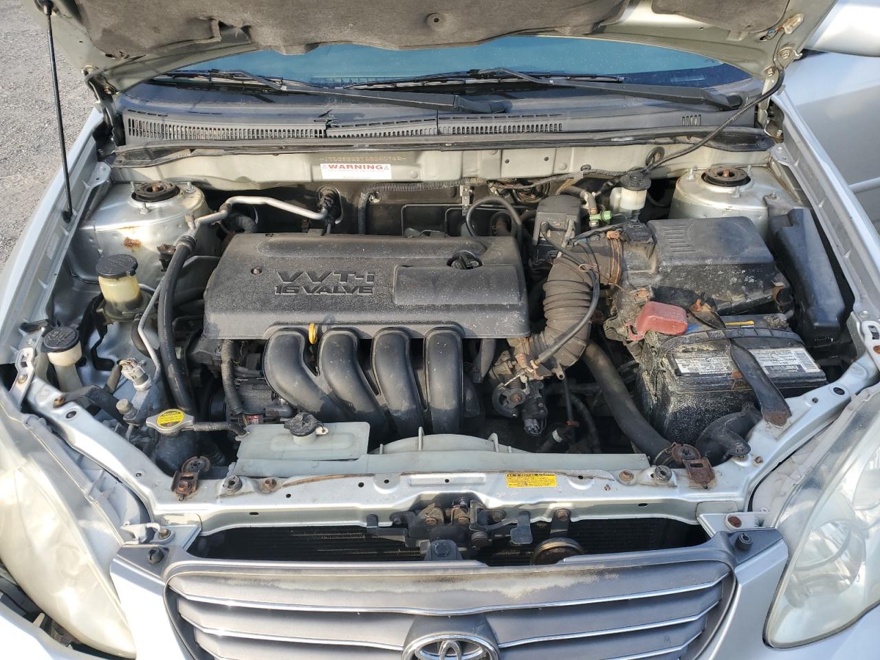 2004 Toyota Corolla VIN JTDBR32E742040742 Copart auction photo, front end / minor dent/scratches damage thumbnail 11