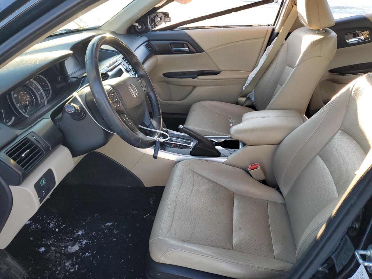 2014 Honda Accord VIN 1HGCR2F83EA010424 Copart auction photo, side damage thumbnail 7