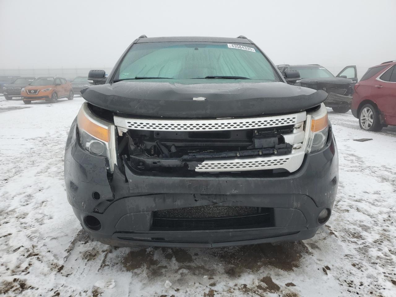 2015 Ford Explorer VIN 1FM5K8D84FGC18422 Copart auction photo, front end / mechanical damage thumbnail 5